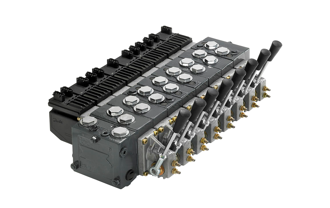 Valve block PVG 32 8-sections