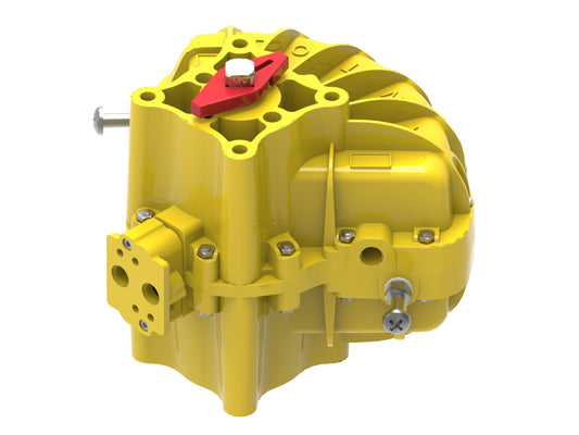 KINETROL rotary actuator 10A including limit switch unit