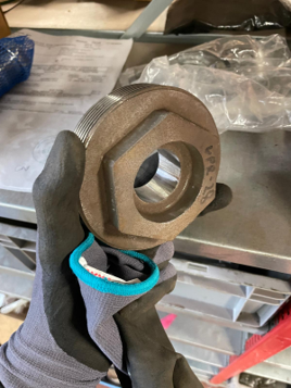 DP020 2" DR50/DR100 Plug Valve Acme Thread Body Cap