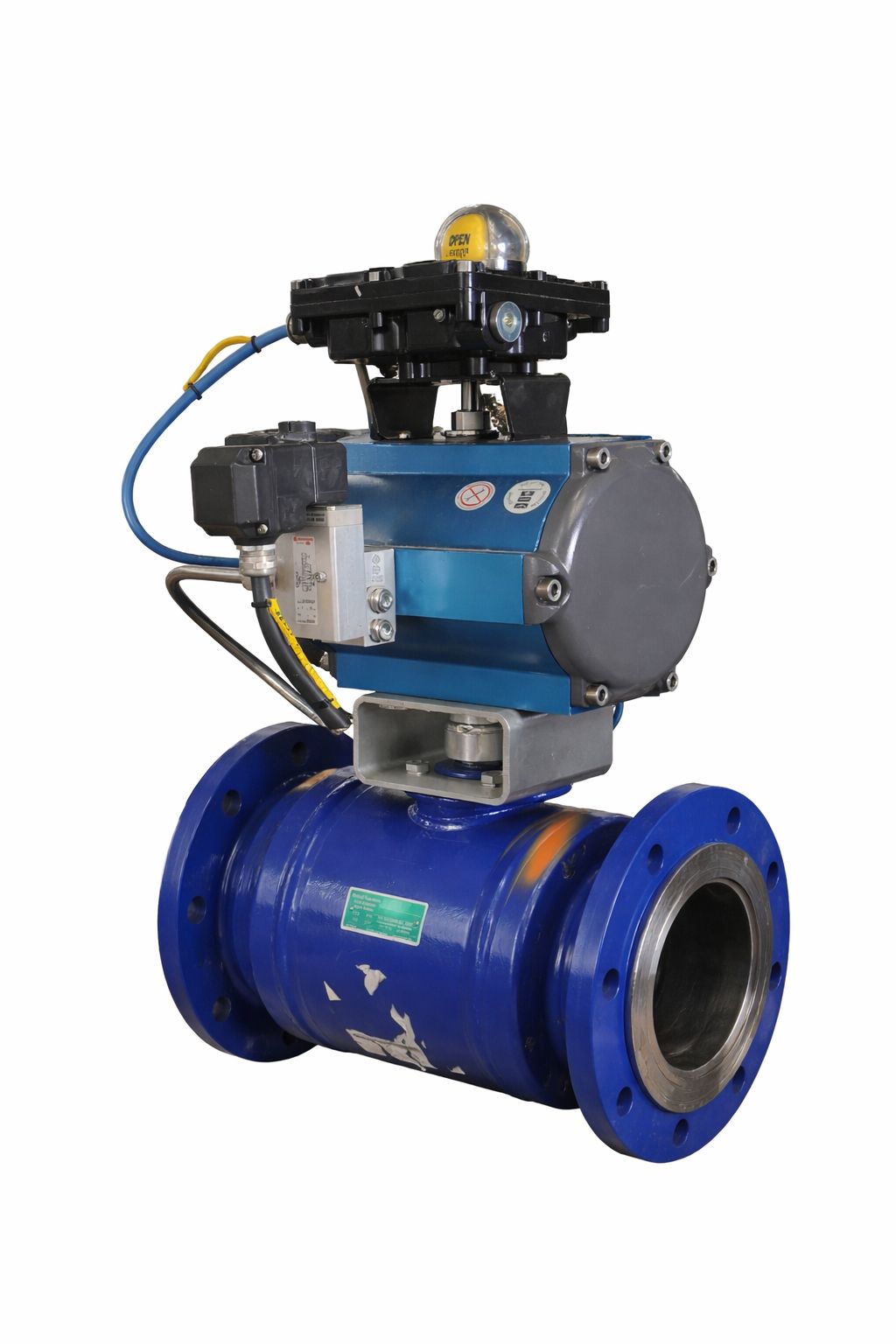 Pneumatic Ball Valve Assembly – DN 150 PN 16