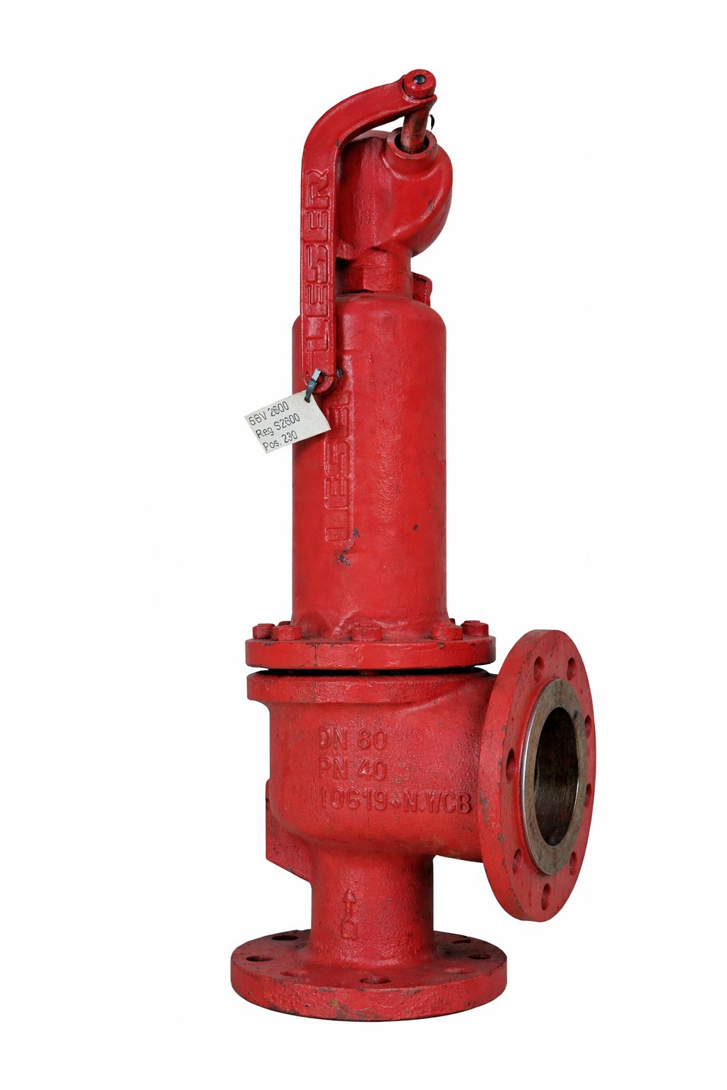 Industrial Safety Relief Valve – DN 80 / PN 40