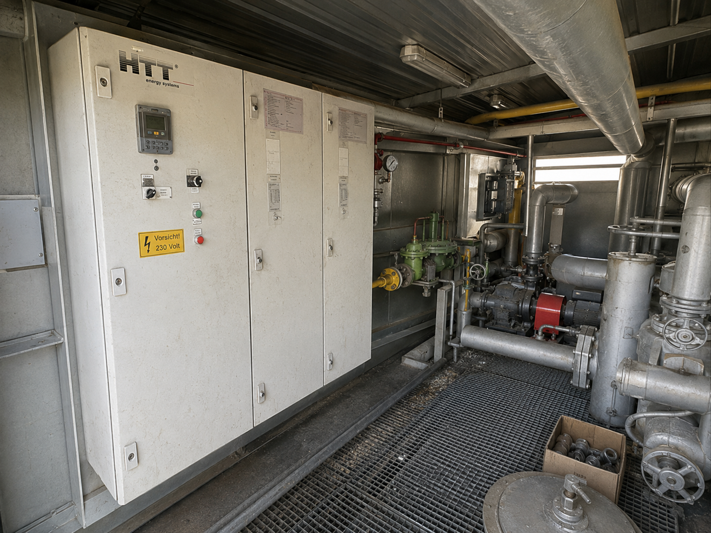 HTT Energy Systems Containerized Thermal Oil Heating Unit – 700 kW – Year 2009