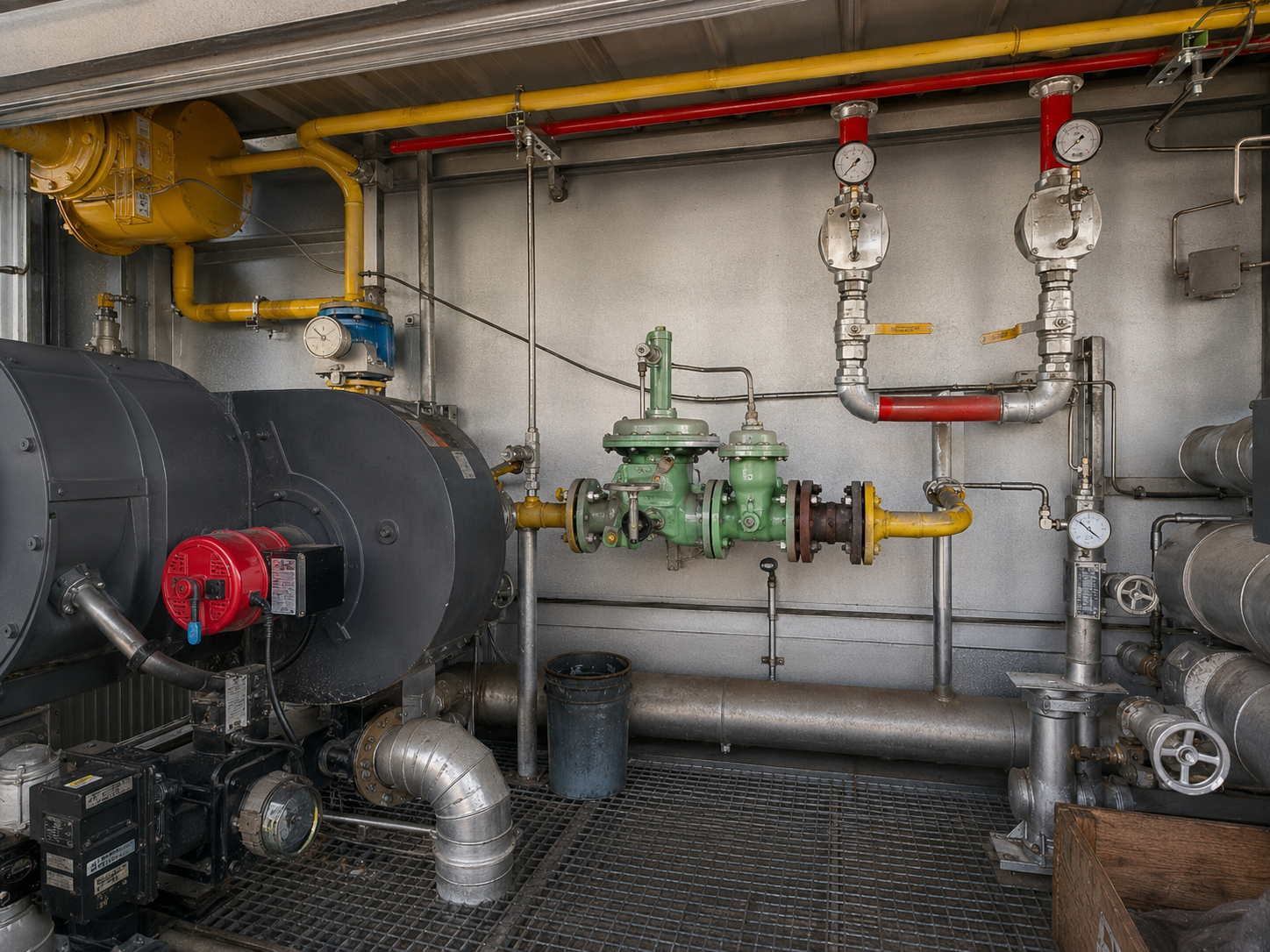 HTT Energy Systems Containerized Thermal Oil Heating Unit – 700 kW – Year 2009
