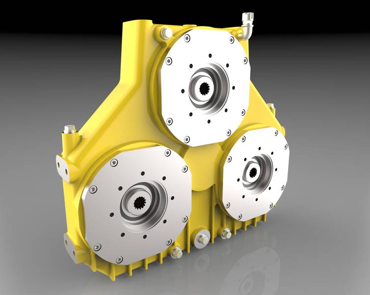 Stiebel Pumpenverteilergetriebe 3-fach, 700KW